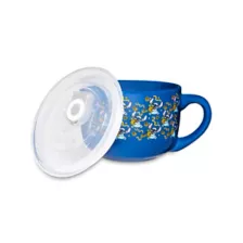 Pineapple Stitch Soup Mug with Lid 24 oz. - Lilo & Stitch at Spencer's