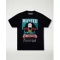 Brook Wanted Poster T Shirt - One Piece at Spencer's