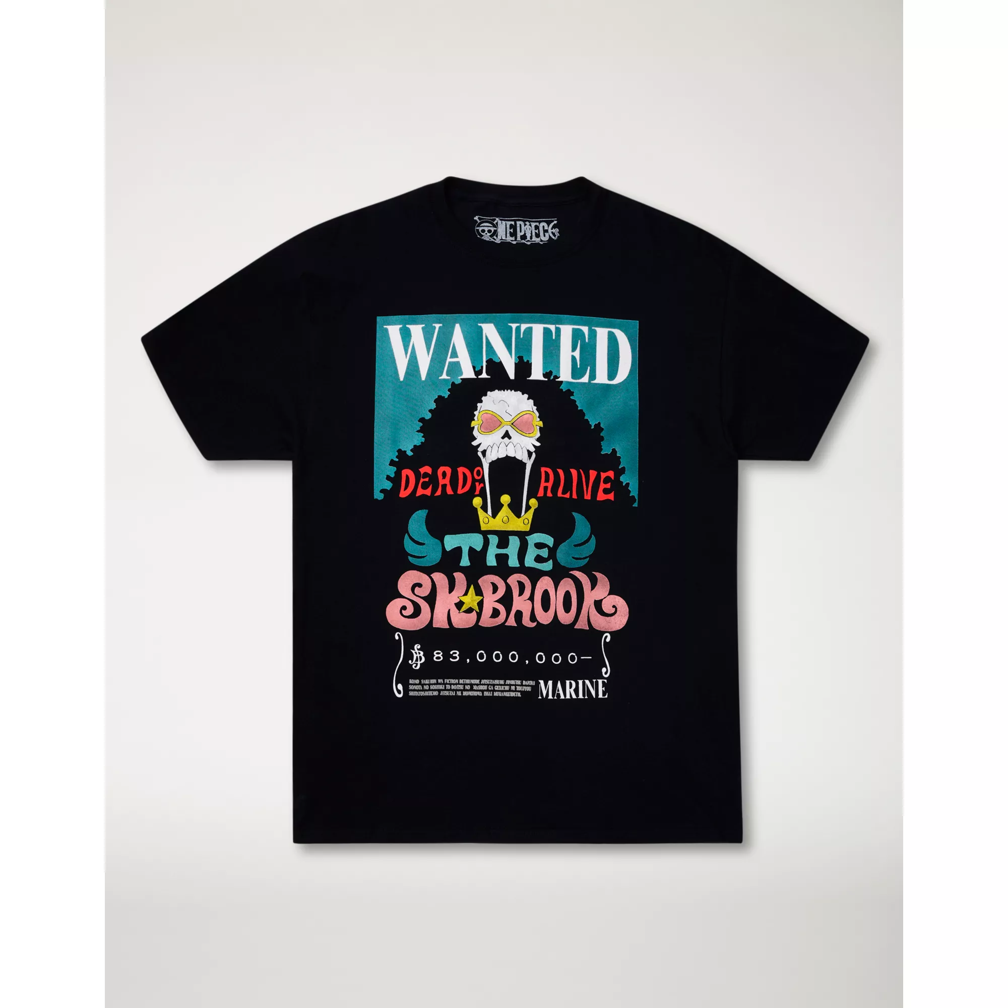 Brook Wanted Poster T Shirt - One Piece at Spencer's