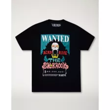 Brook Wanted Poster T Shirt - One Piece at Spencer's