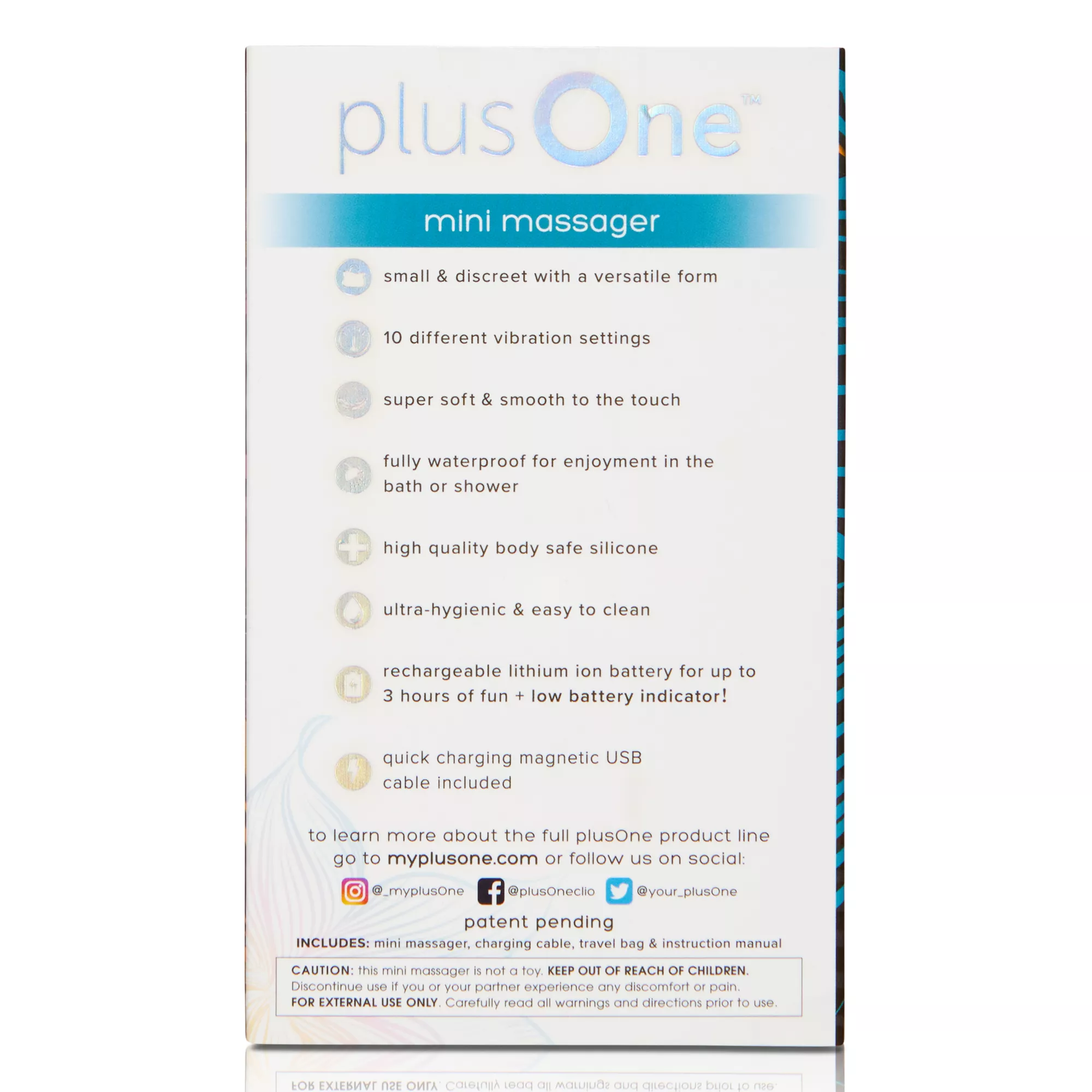 plusOne Mini Massager at Spencer's