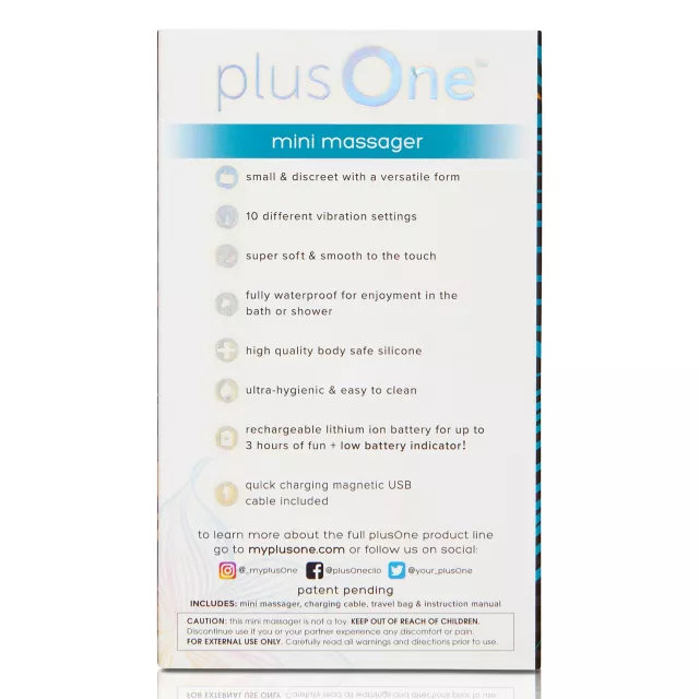 plusOne Mini Massager at Spencer's