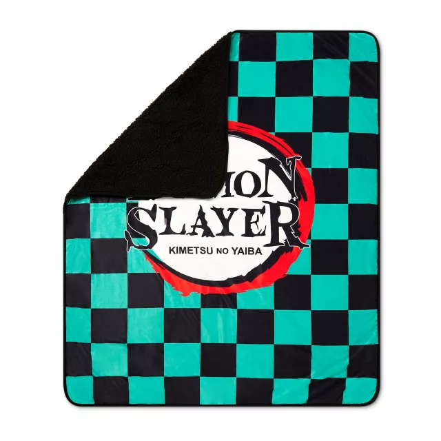 Demon Slayer Sherpa Fleece Blanket at Spencer's