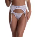 White Lace Garter Belt and G-String Panties Set at Spencer's