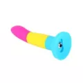 Pansexual Pride Vibrating Dildo 6.7 Inch - Hott Love Extreme at Spencer's
