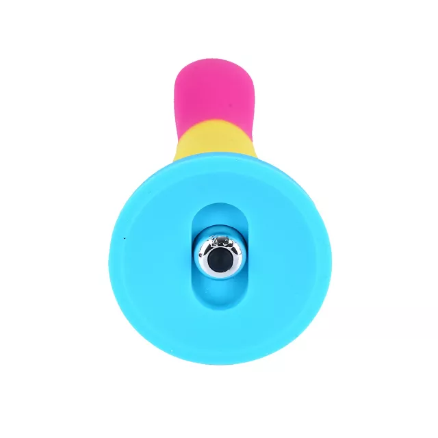 Pansexual Pride Vibrating Dildo 6.7 Inch - Hott Love Extreme at Spencer's