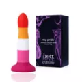 Lesbian Pride Vibrating Dildo 6.7 Inch - Hott Love Extreme at Spencer's