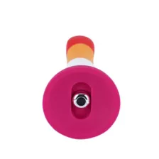 Lesbian Pride Vibrating Dildo 6.7 Inch - Hott Love Extreme at Spencer's