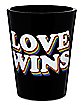 Love Wins Pride Shot Glass - 1.5 oz.