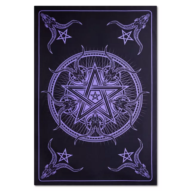 Ram Pentagram Tapestry at Spencer's