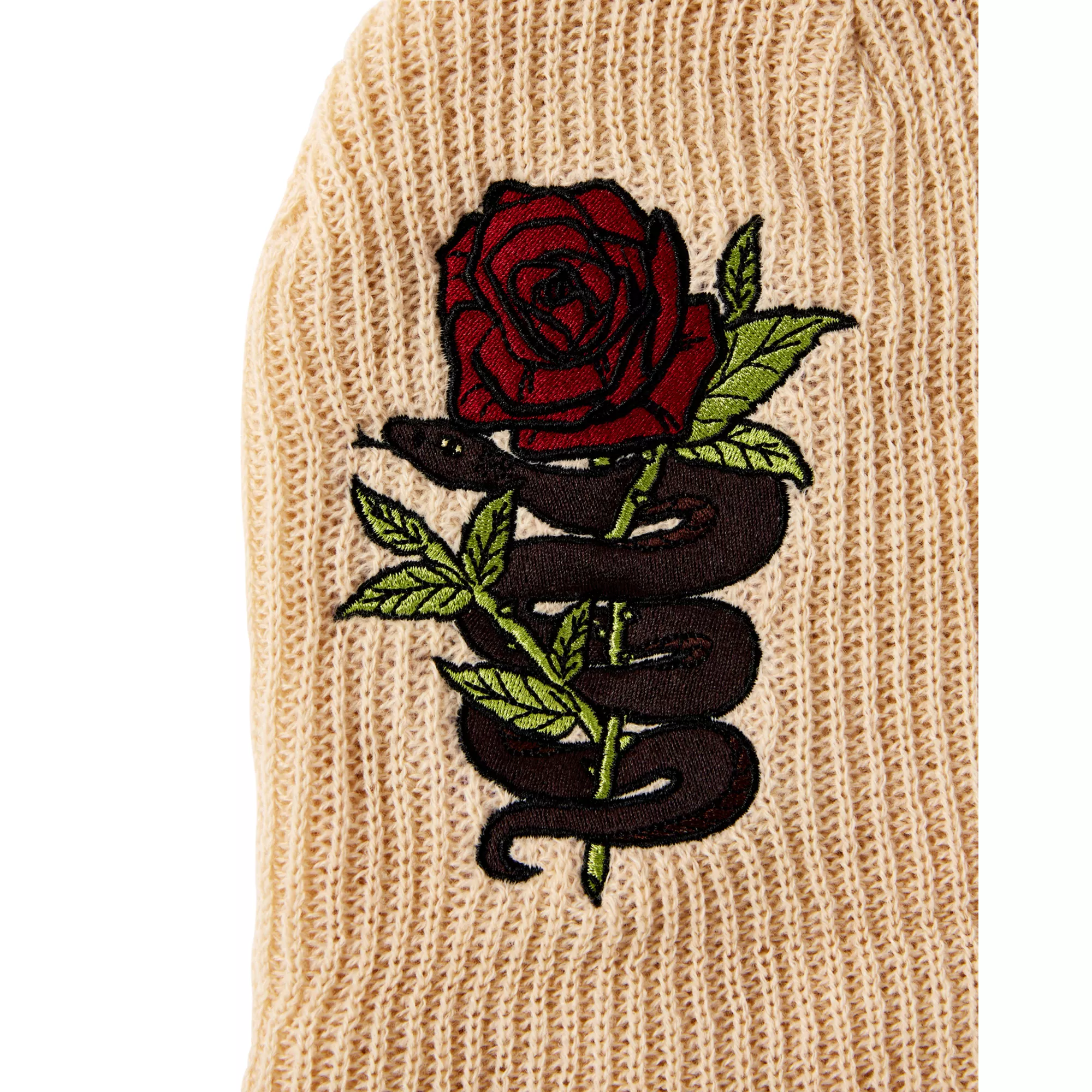 Snake Rose Cuff Beanie Hat - Neff at Spencer's