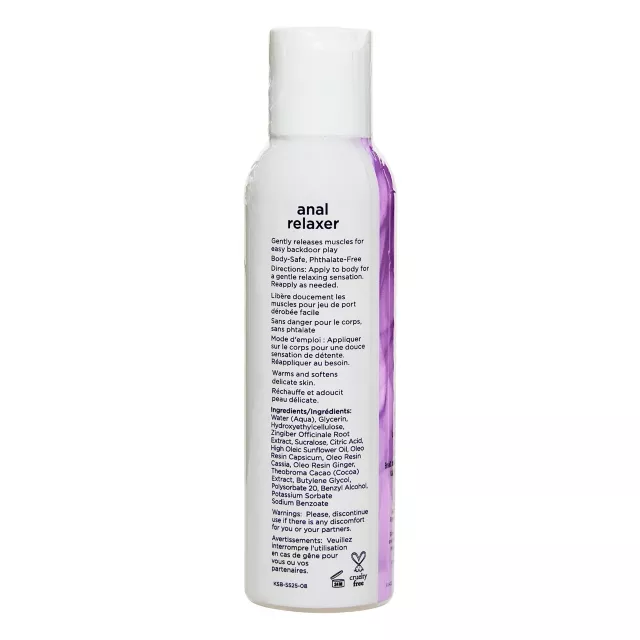 Anal Relaxer 4 oz. - Hott Love at Spencer's