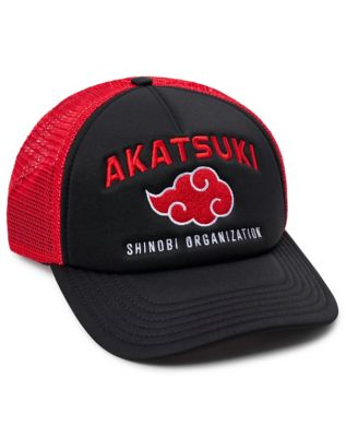 Akatsuki Trucker Hat Naruto Shippuden Spencer s