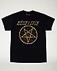 Pentagram Motley Crue T Shirt
