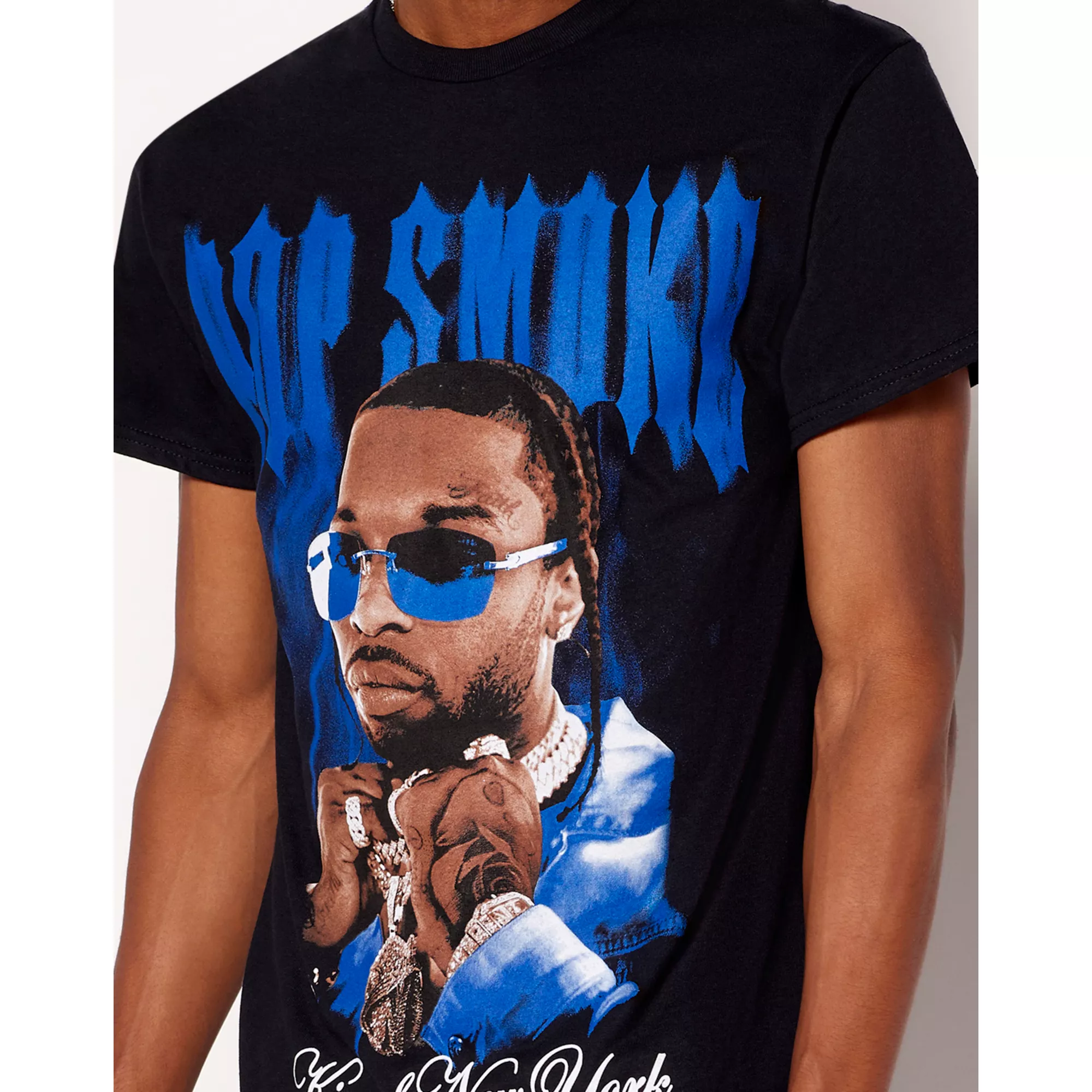 King of New York Pop Smoke T Shirt at Spencer's