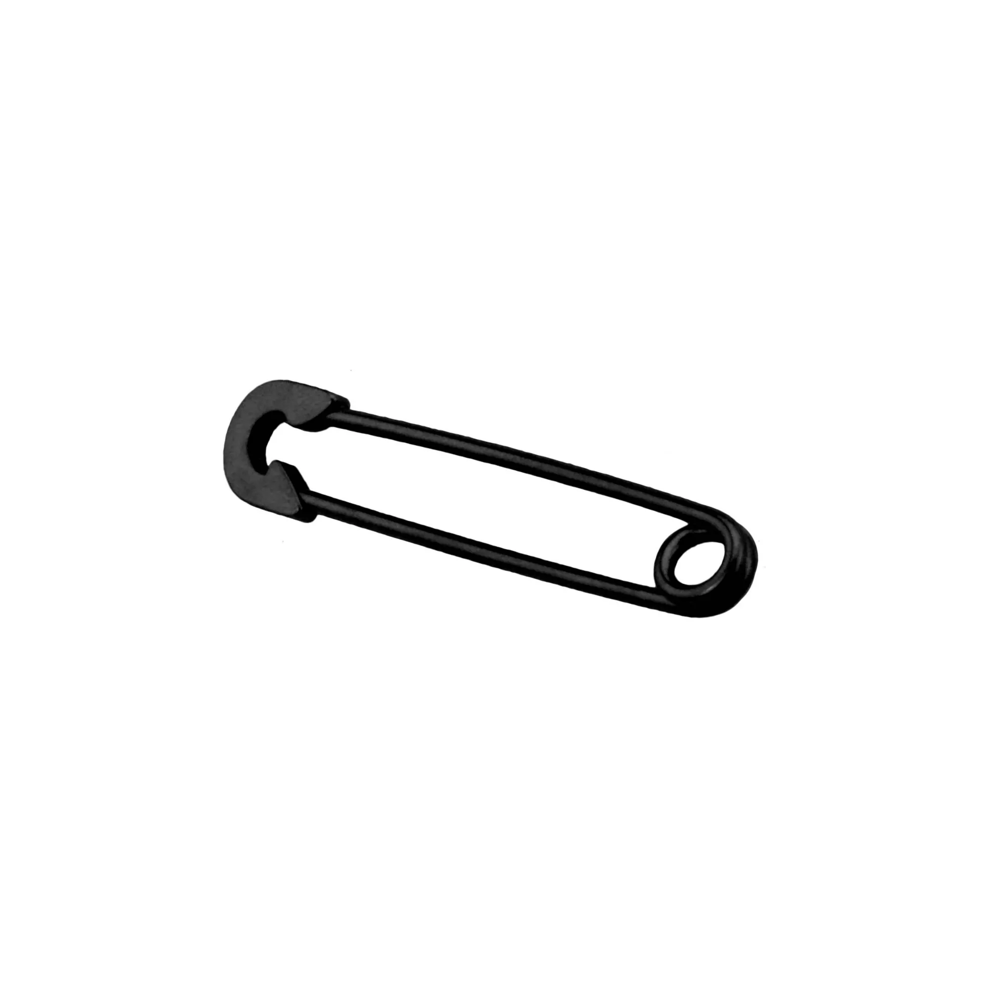 Black Safety Pin Industrial Barbell - 14 Gauge at Spencer's
