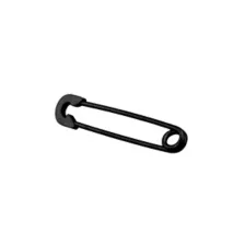 Black Safety Pin Industrial Barbell - 14 Gauge at Spencer's