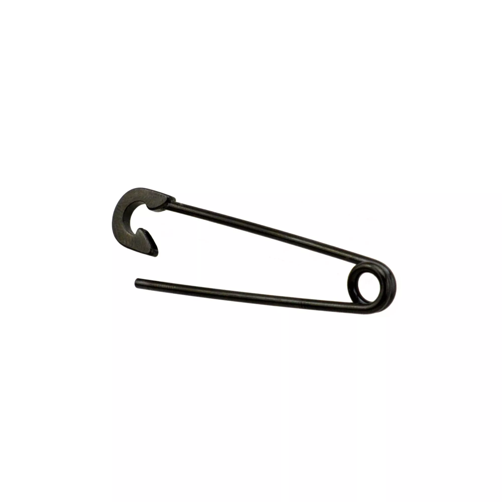 Black Safety Pin Industrial Barbell - 14 Gauge at Spencer's
