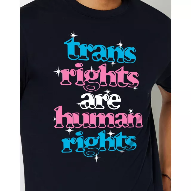 Trans Rights Are Human Rights T Shirt at Spencer's