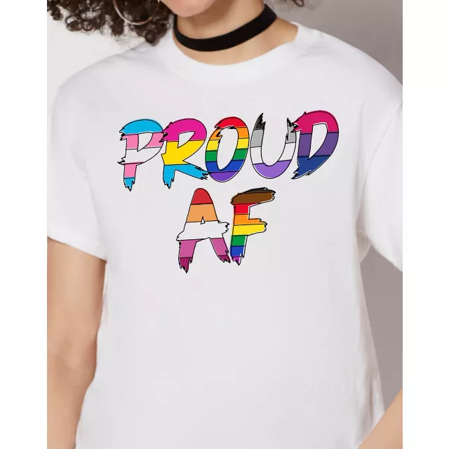 Proud AF Pride T Shirt