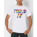 Proud AF Pride T Shirt at Spencer's