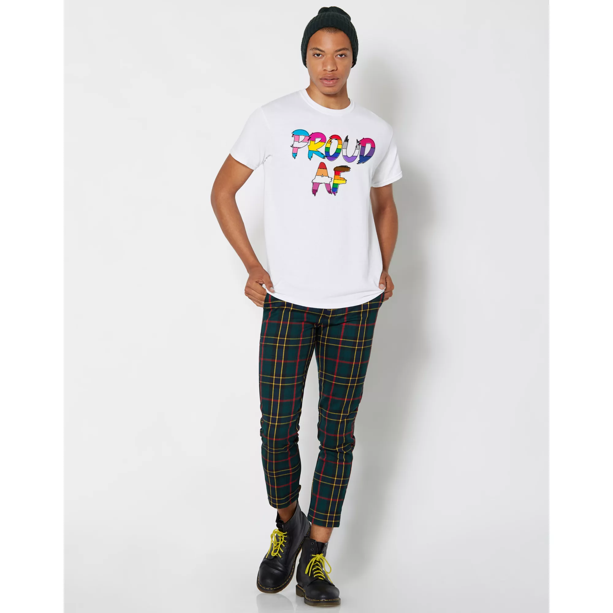 Proud AF Pride T Shirt at Spencer's