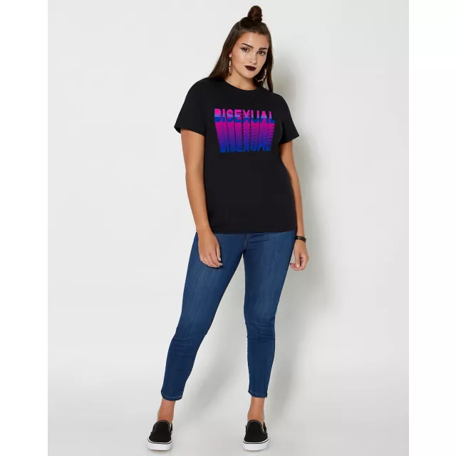 Bisexual Pride T Shirt at Spencer's