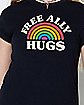 Free Ally Hugs T Shirt