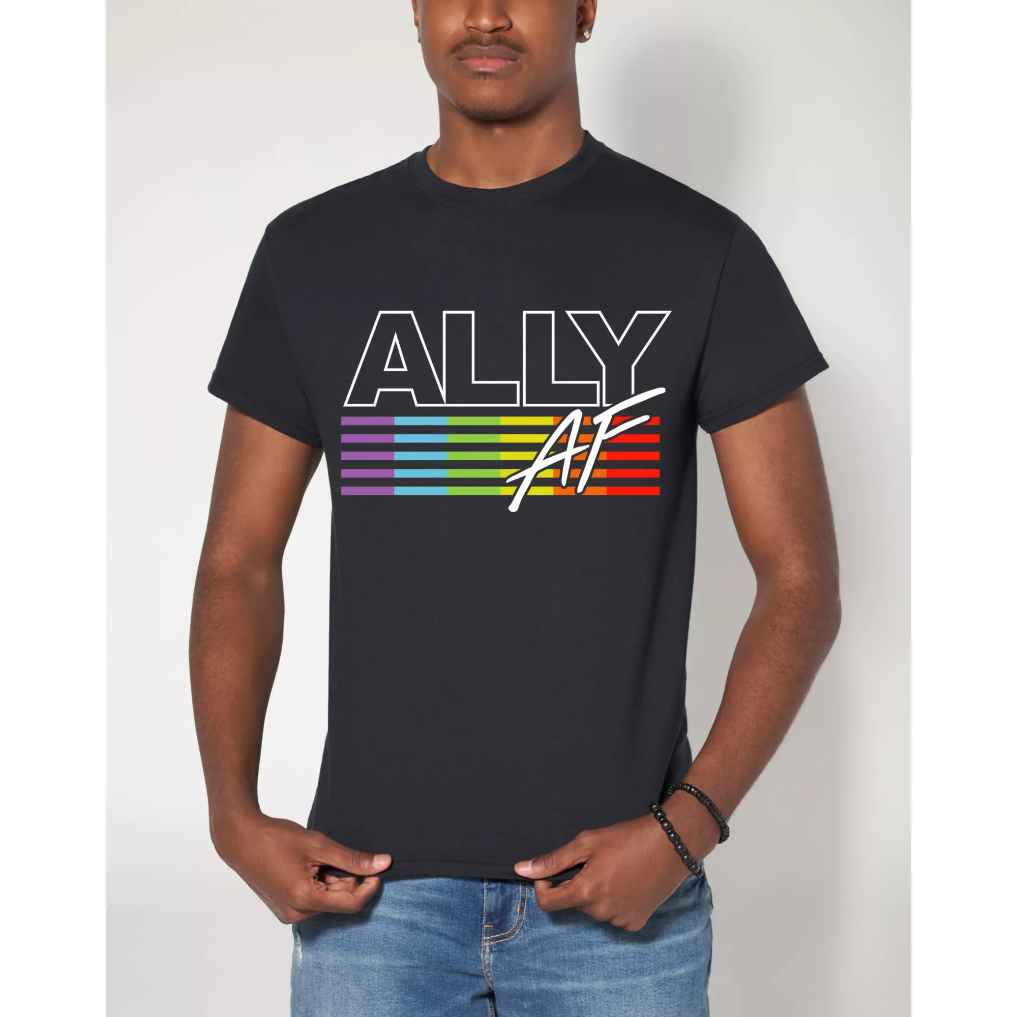 Pride Ally AF T Shirt at Spencer's