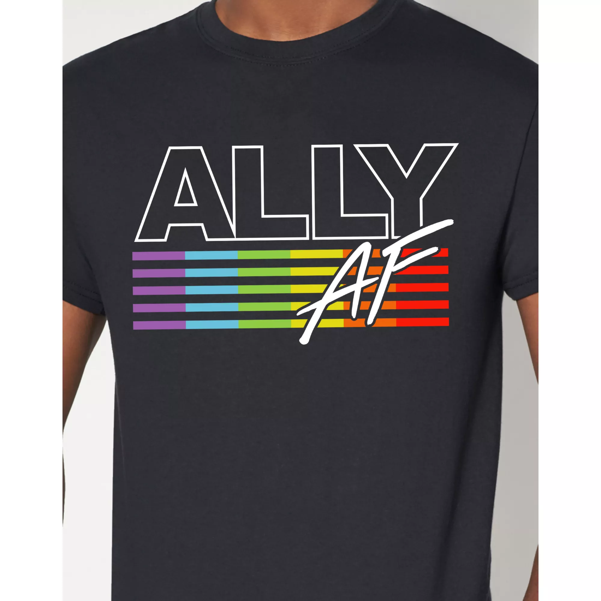 Pride Ally AF T Shirt at Spencer's