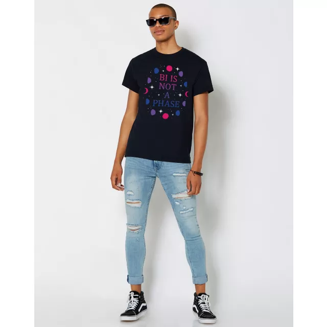 Bi Is Not A Phase Pride T Shirt at Spencer's
