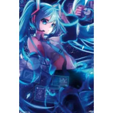 Hatsune Miku Screens Poster at Spencer's