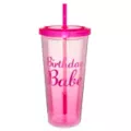 Birthday Babe Cup with Straw - 20 oz. at Spencer's