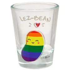 Lez-Bean Shot Glass - 2 oz. at Spencer's