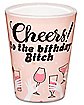 Cheers Birthday Bitch Shot Glass - 2 oz.