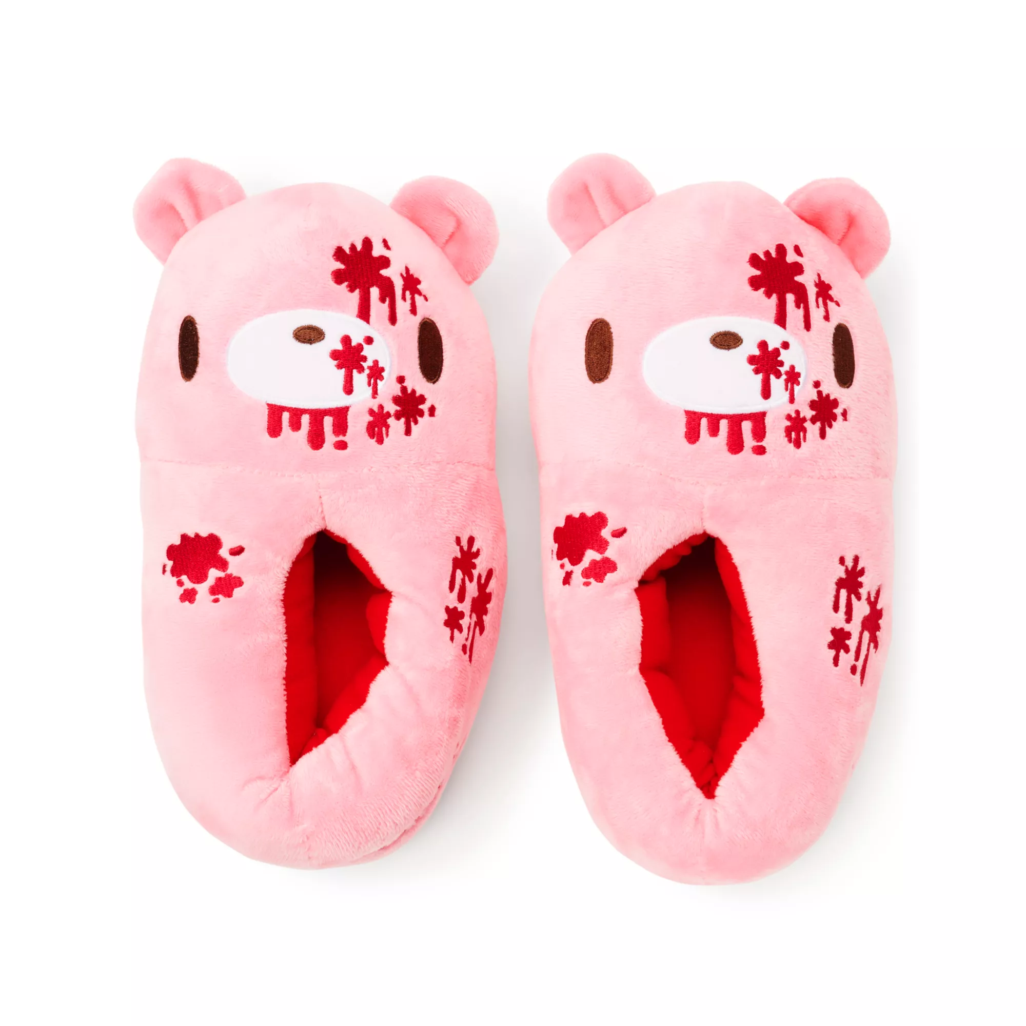Gloomy Bear Plush Slippers at Spencer's