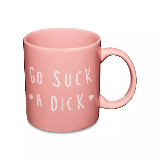 Go Suck a Dick Coffee Mug - 20 oz. at Spencer's