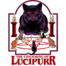 Conjuring of Lucipurr T Shirt - Steven Rhodes at Spencer's