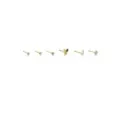 Multi-Pack CZ Butterfly and Flower Stud Nose Rings 6 Pack - 20 Gauge at Spencer's