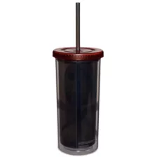 Jason Voorhees Mask Knives Cup with Straw 20 oz. - Friday the 13th at Spencer's
