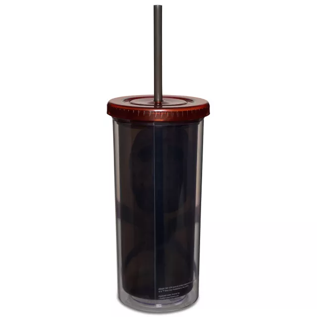 Jason Voorhees Mask Knives Cup with Straw 20 oz. - Friday the 13th at Spencer's