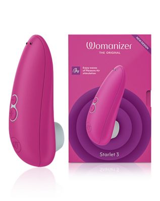 Starlet 3 Multi-Function Rechargeable Waterproof Clitoral Stimulator Pink  4.5 Inch - Womanizer