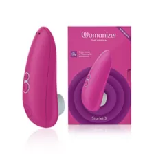 Starlet 3 Multi-Function Rechargeable Waterproof Clitoral Stimulator Pink 4.5 Inch - Womanizer at Spencer's