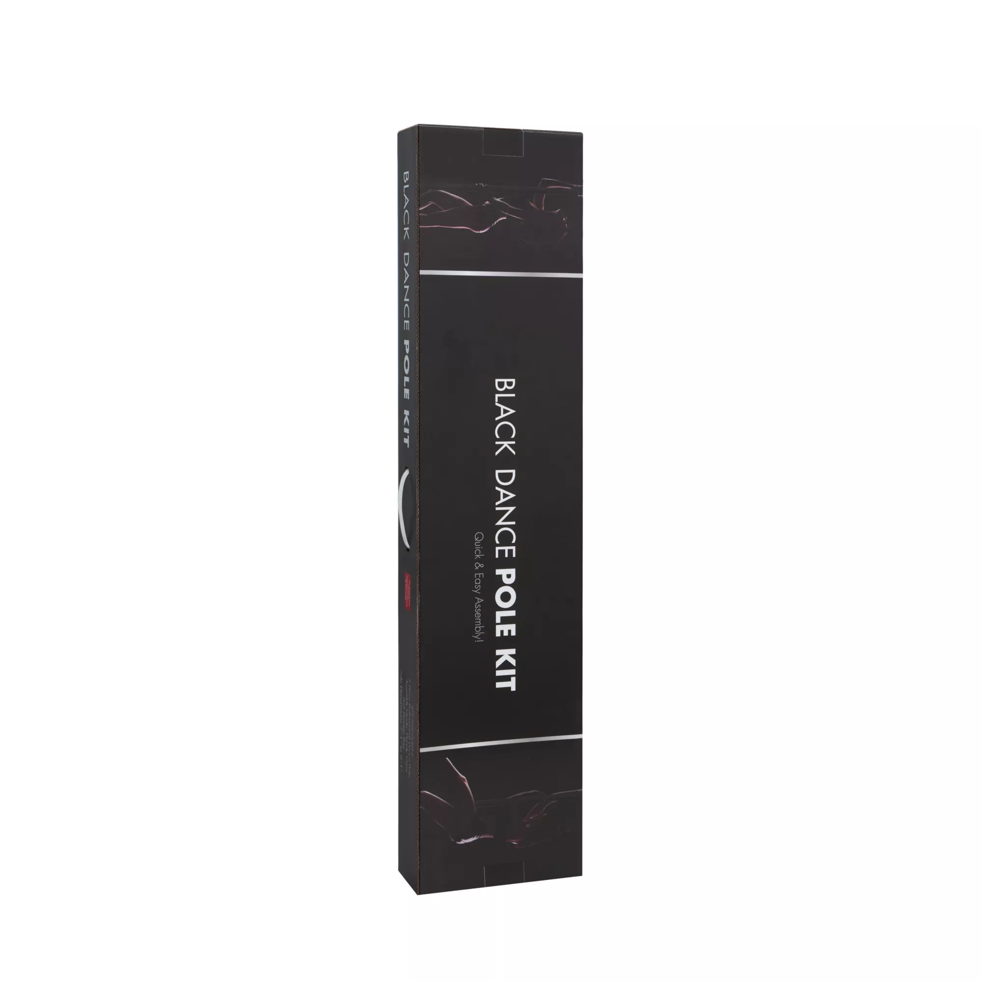 Stationary Black Chrome Stripper Pole at Spencer's