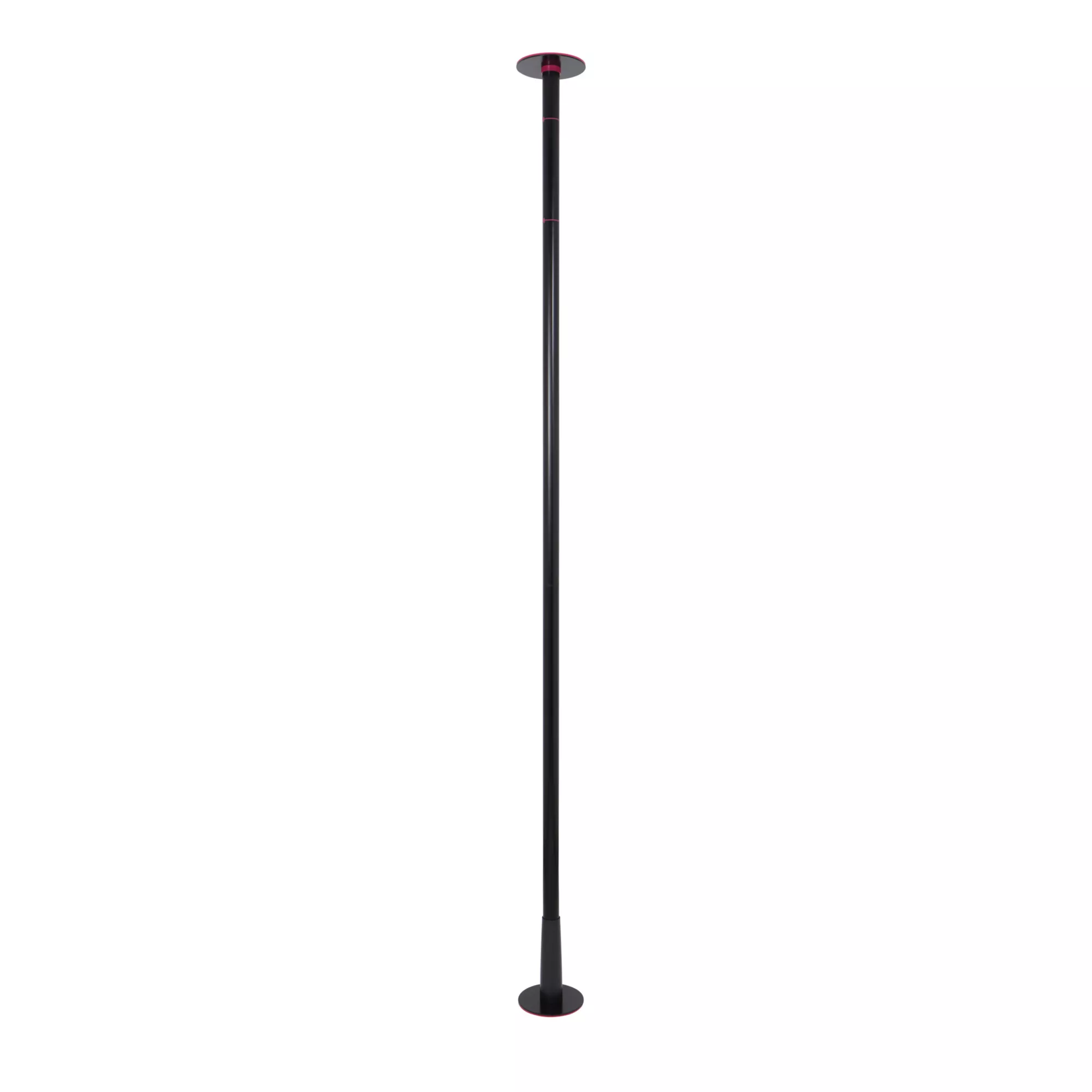 Stationary Black Chrome Stripper Pole at Spencer's