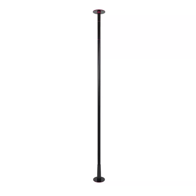 Stationary Black Chrome Stripper Pole at Spencer's