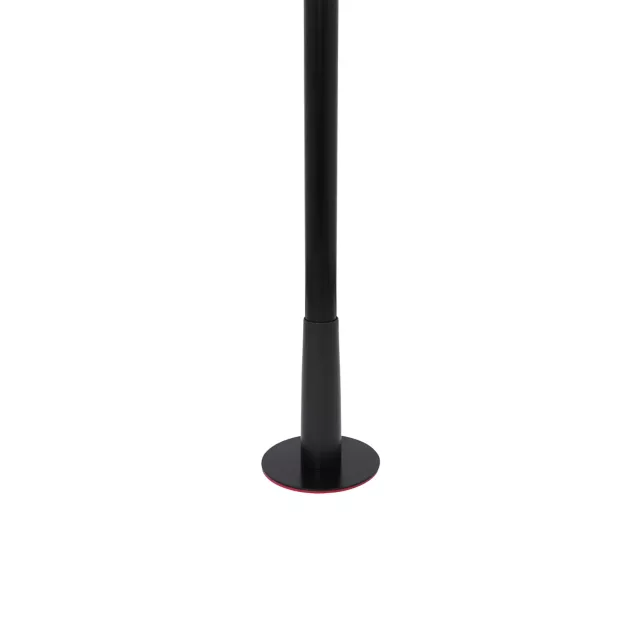 Stationary Black Chrome Stripper Pole at Spencer's
