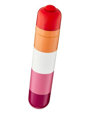 Lesbian Pride 10-Function Waterproof XL Bullet Vibrator 3.3 Inch - Sexology