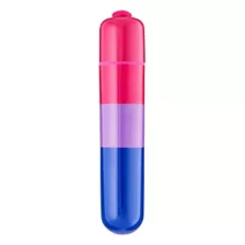 Bisexual Pride 10-Function Waterproof XL Bullet Vibrator 3.25 Inch - Sexology at Spencer's