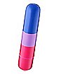 Bisexual Pride 10-Function Waterproof XL Bullet Vibrator 3.25 Inch - Sexology